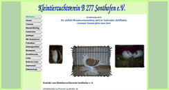 Desktop Screenshot of kleintierzuchtverein-sonthofen.de
